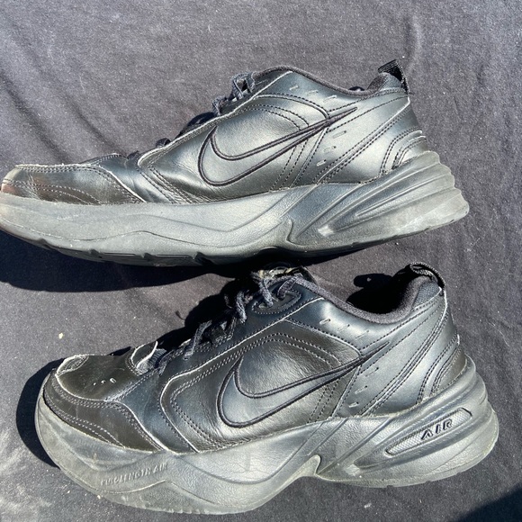Nike Black Air Monarch 4s Mens Shoes 